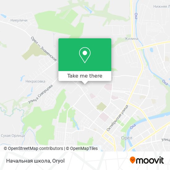 Начальная школа map
