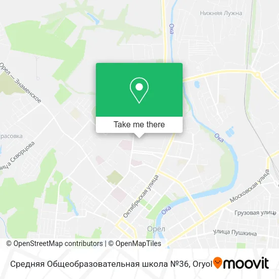 Средняя Общеобразовательная школа №36 map