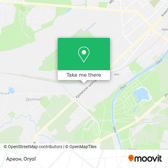 Ареон map