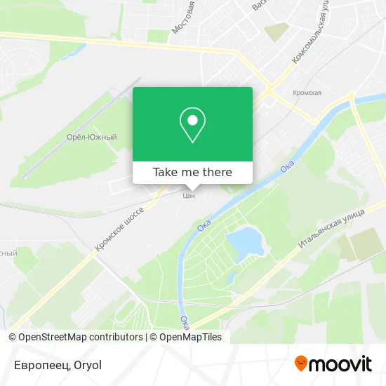 Европеец map