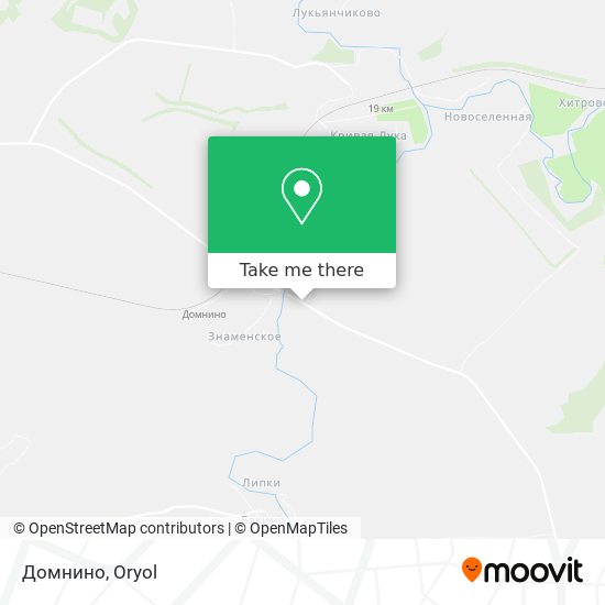 Домнино map