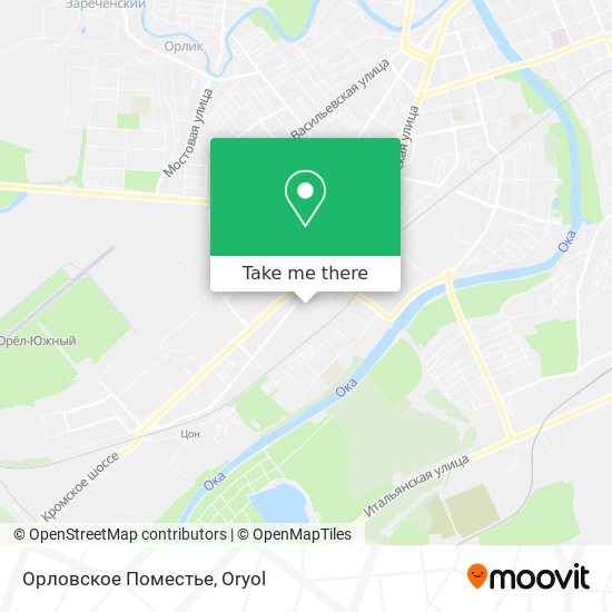 Орловское Поместье map