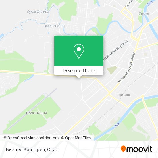 Бизнес Кар Орёл map