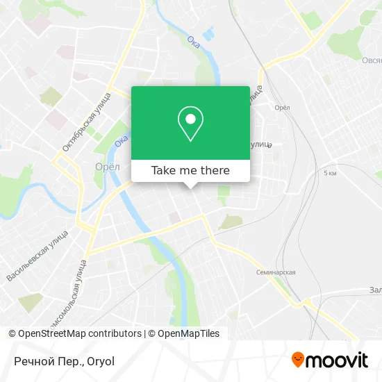 Речной Пер. map