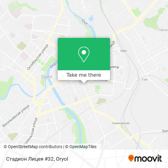 Стадион Лицея #32 map