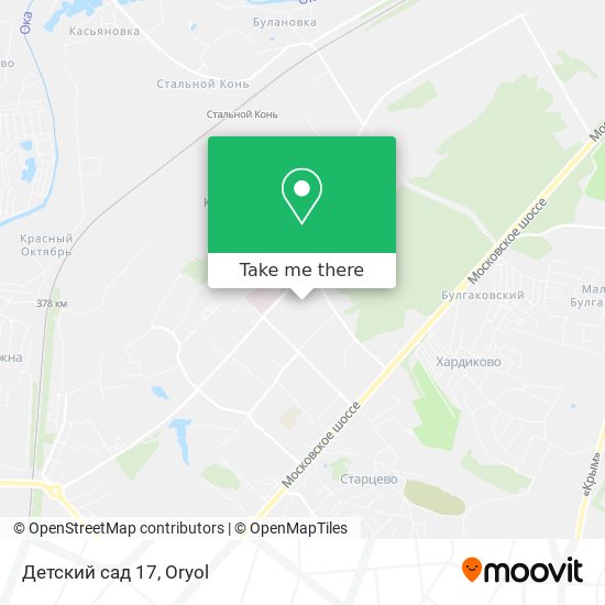 Детский сад 17 map