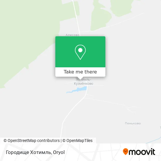Городище Хотимль map