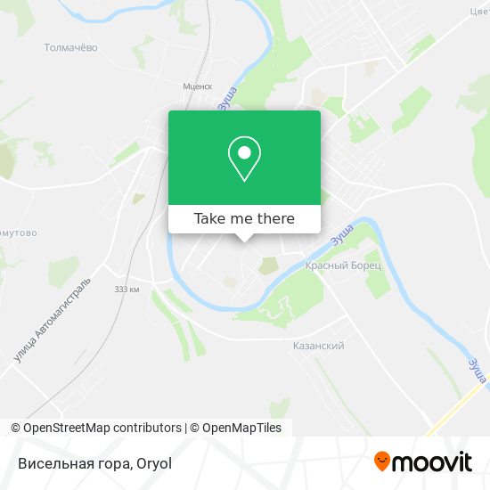 Висельная гора map