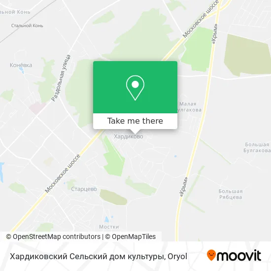 Хардиковский Сельский дом культуры map