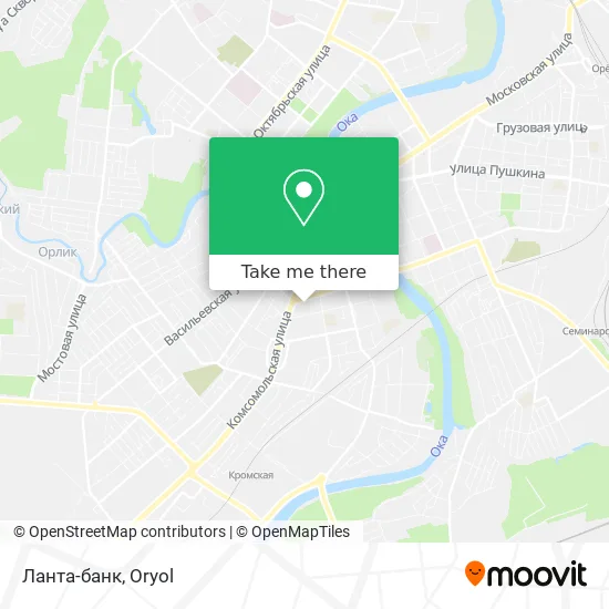 Ланта-банк map