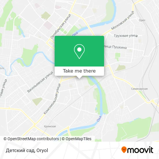 Детский сад map