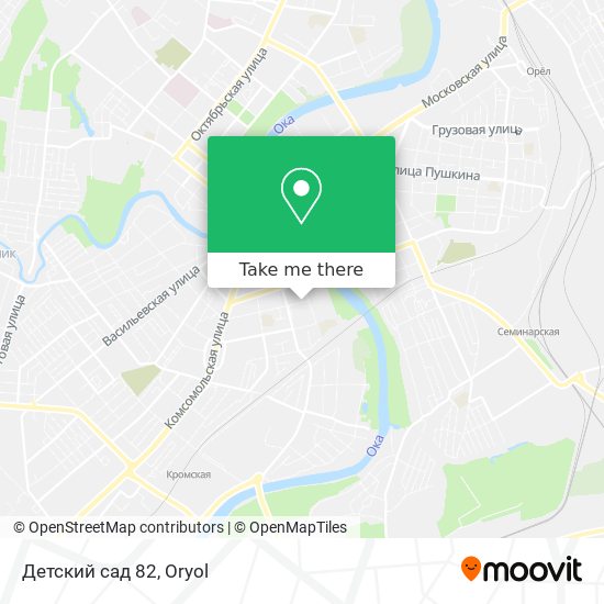 Детский сад 82 map