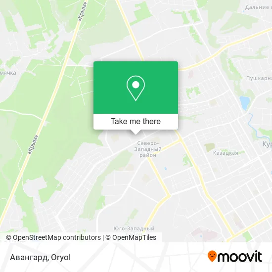 Авангард map