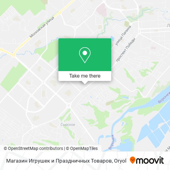 Магазин Игрушек и Праздничных Товаров map