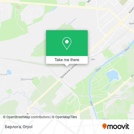 Берлога map