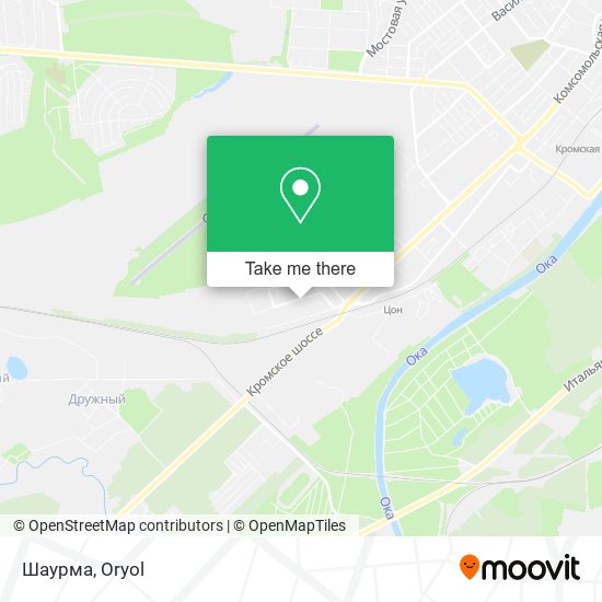 Шаурма map