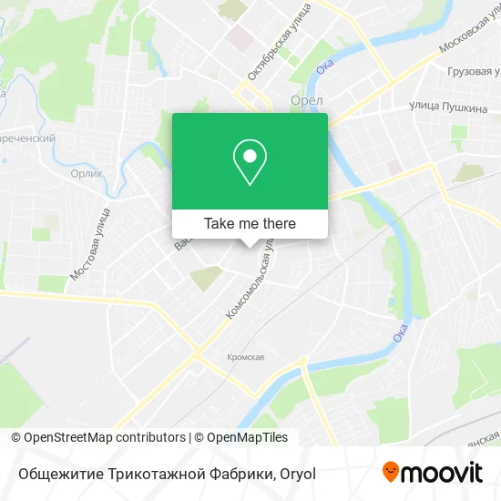 Общежитие Трикотажной Фабрики map