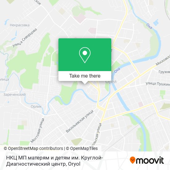 НКЦ МП матерям и детям им. Круглой-Диагностический центр map