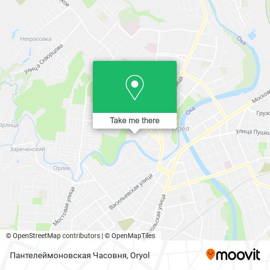 Пантелеймоновская Часовня map