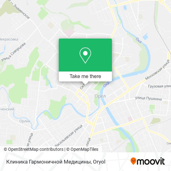 Клиника Гармоничной Медицины map