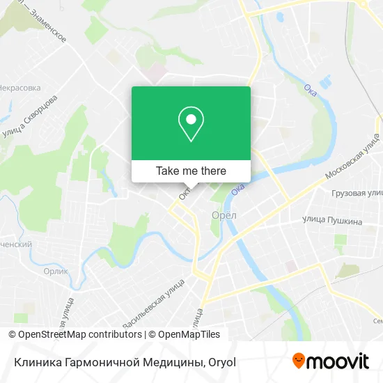 Клиника Гармоничной Медицины map
