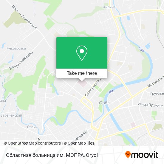 Областная больница им. МОПРА map