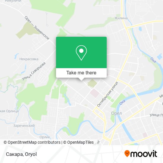 Сакара map