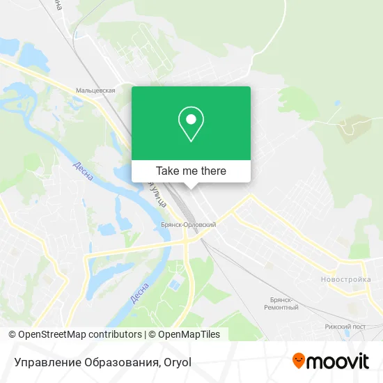 Управление Образования map