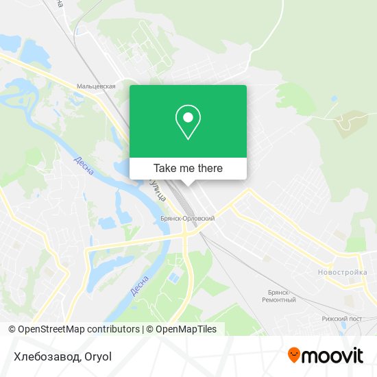 Хлебозавод map