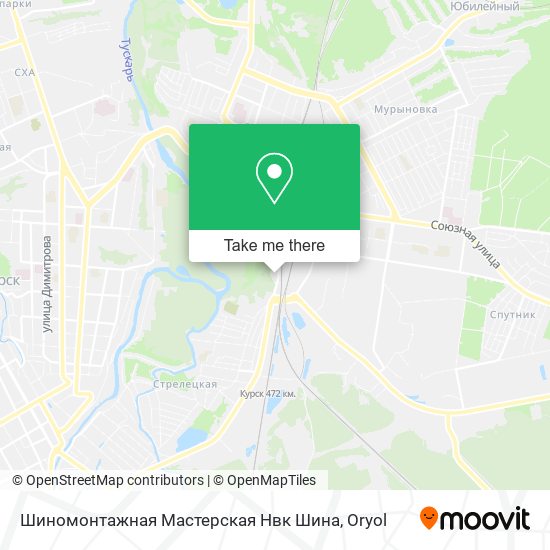 Шиномонтажная Мастерская Нвк Шина map