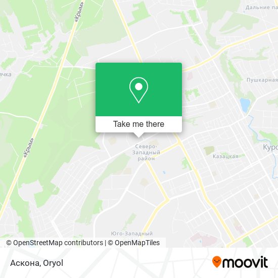 Аскона map