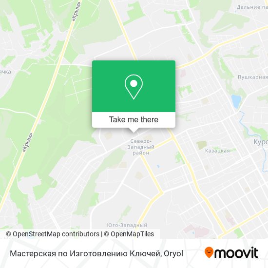 Мастерская по Изготовлению Ключей map