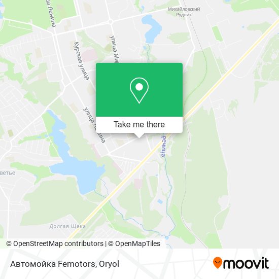 Автомойка Femotors map