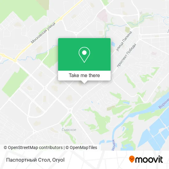 Паспортный Стол map