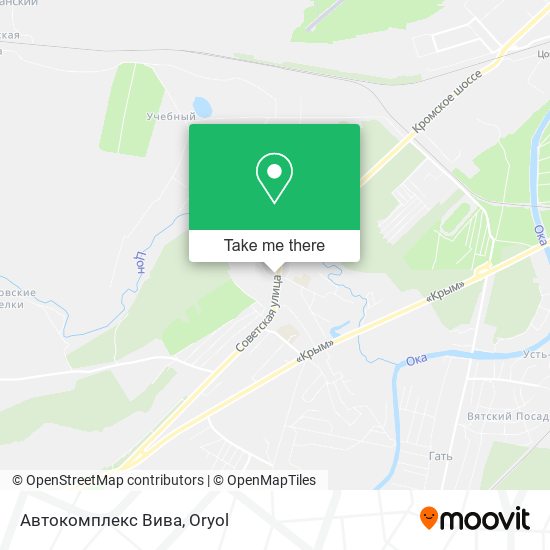 Автокомплекс Вива map