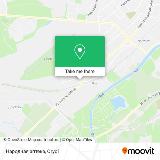 Народная аптека map