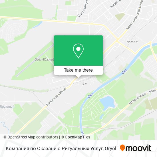 Компания по Оказанию Ритуальных Услуг map
