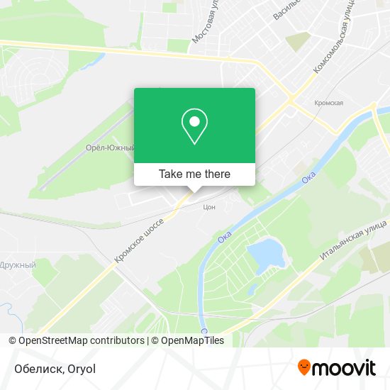 Обелиск map