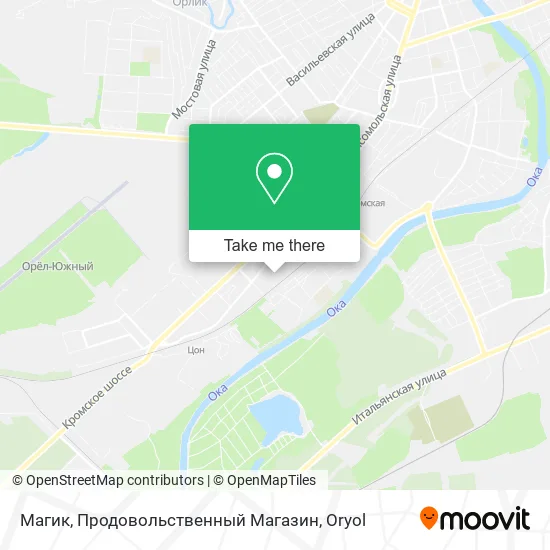 Магик, Продовольственный Магазин map