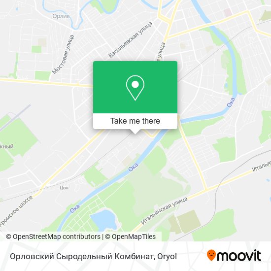 Орловский Сыродельный Комбинат map