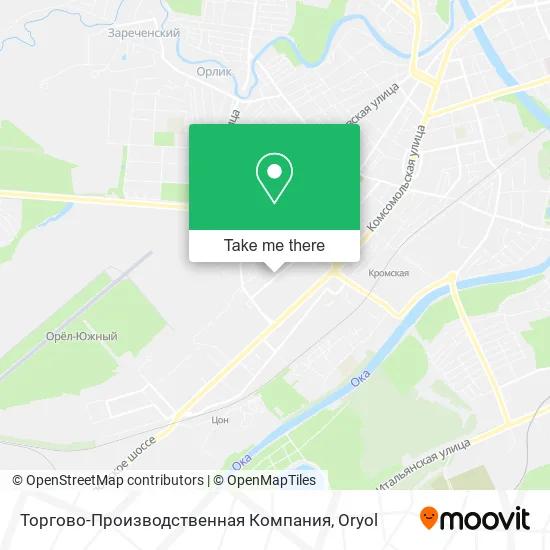 Торгово-Производственная Компания map