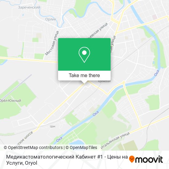 Медикастоматологический Кабинет #1 - Цены на Услуги map