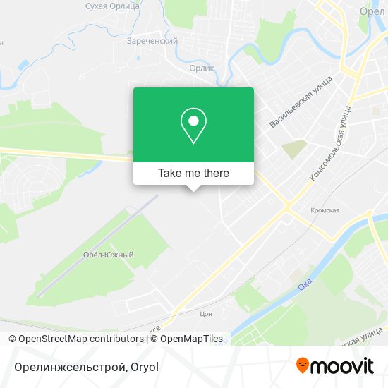Орелинжсельстрой map