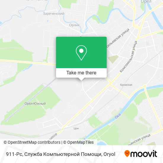 911-Pc, Служба Компьютерной Помощи map