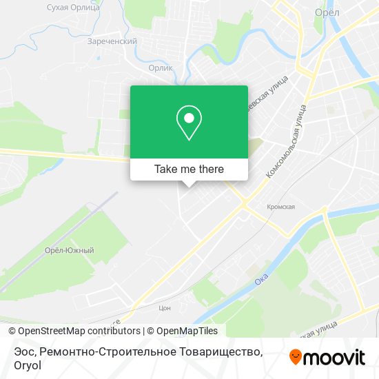 Эос, Ремонтно-Строительное Товарищество map