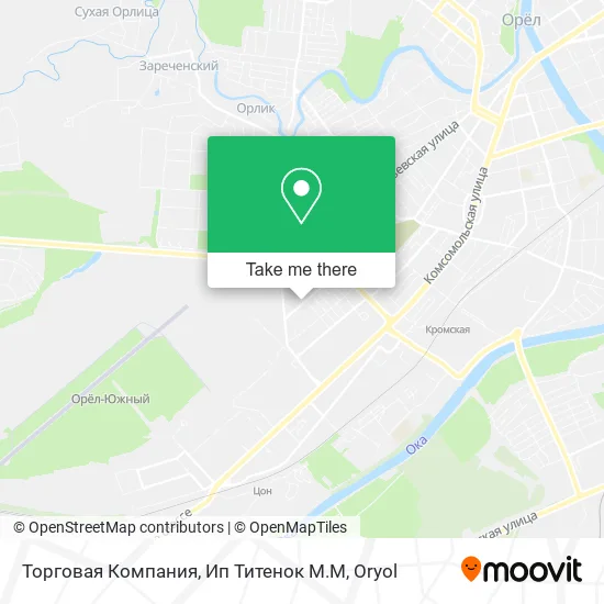 Торговая Компания, Ип Титенок М.М map