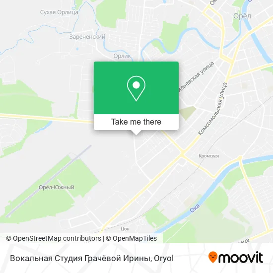 Вокальная Студия Грачёвой Ирины map