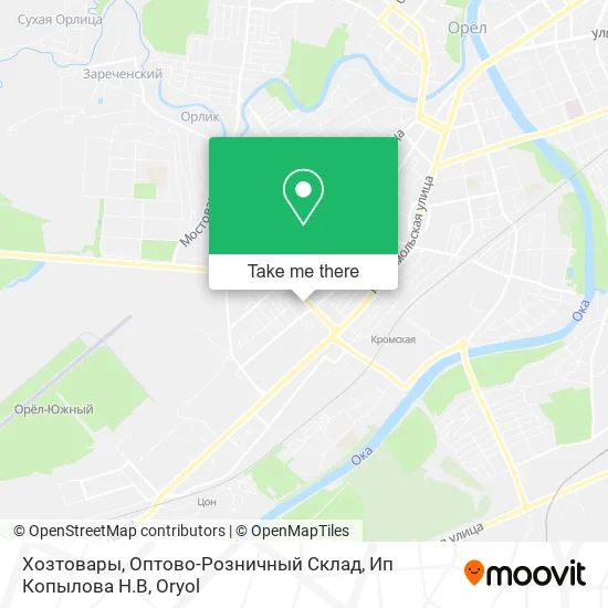 Хозтовары, Оптово-Розничный Склад, Ип Копылова Н.В map