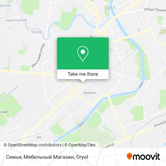Семья, Мебельный Магазин map