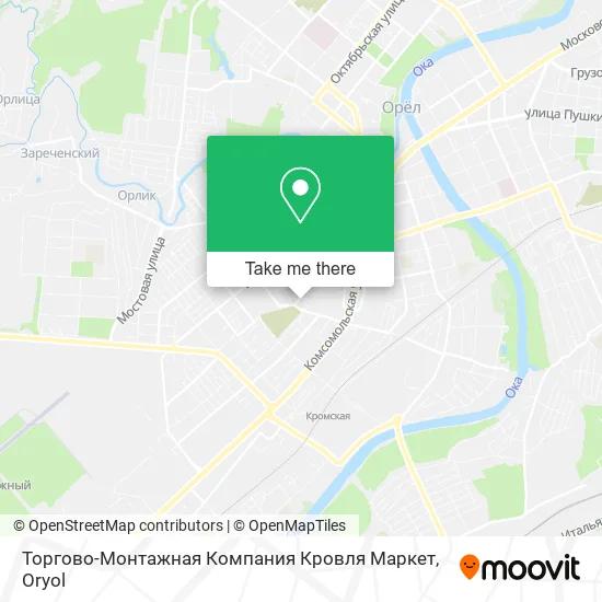 Торгово-Монтажная Компания Кровля Маркет map